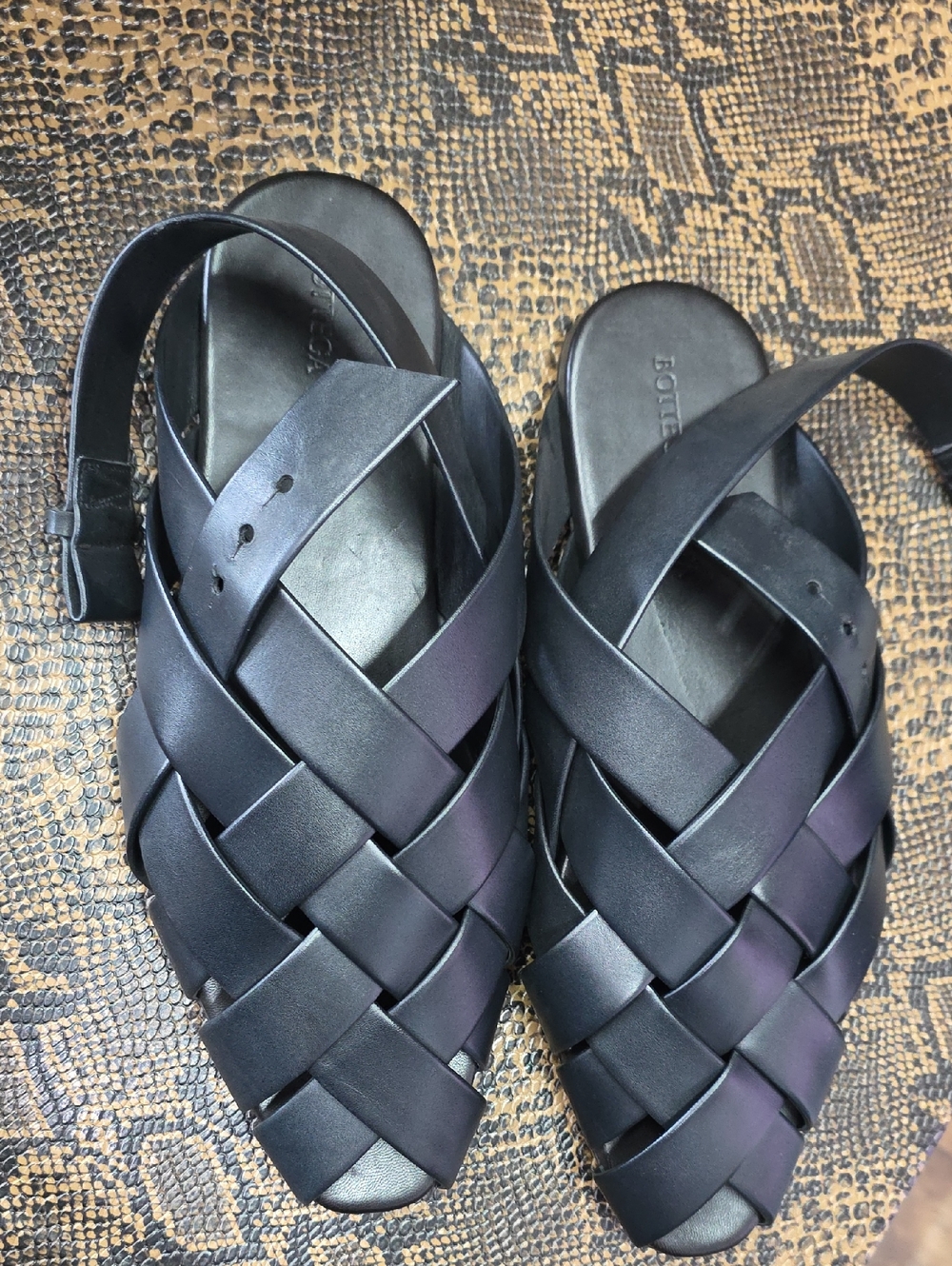 Bottega Veneta Alfie Slipper Black